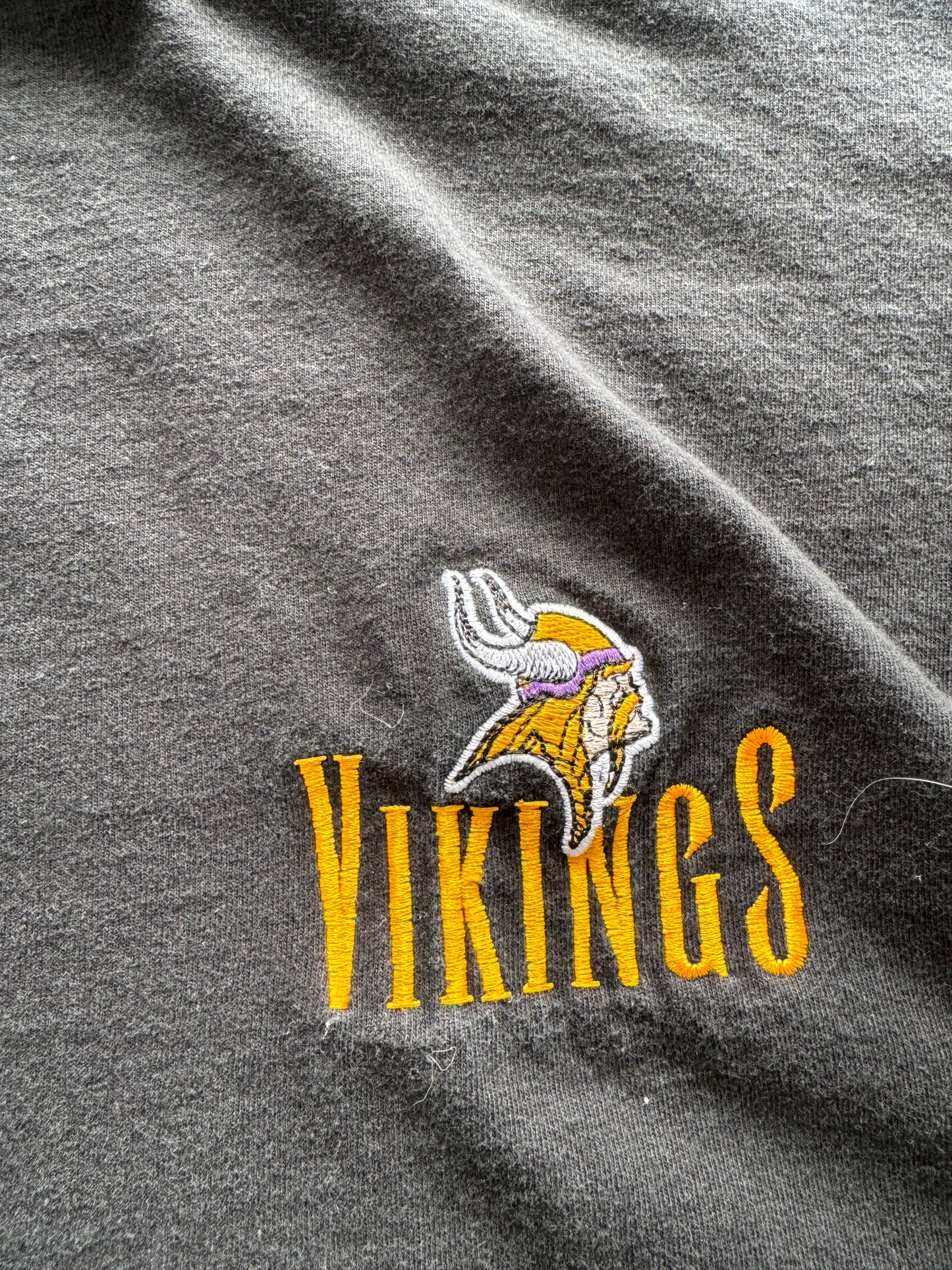 Vintage Minnesota Vikings Mockneck - XXL