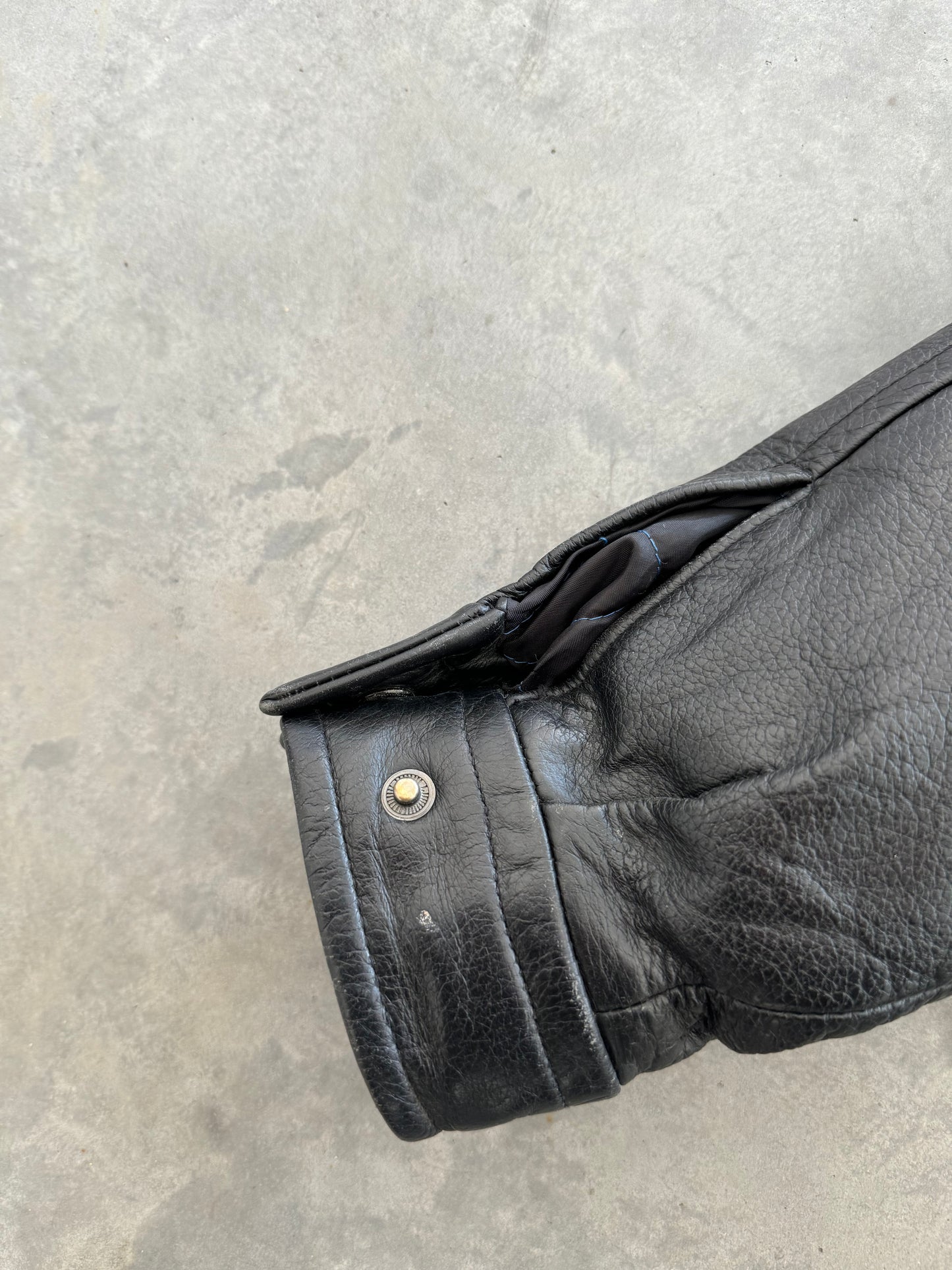 Vintage Pepsi Leather Jacket - M