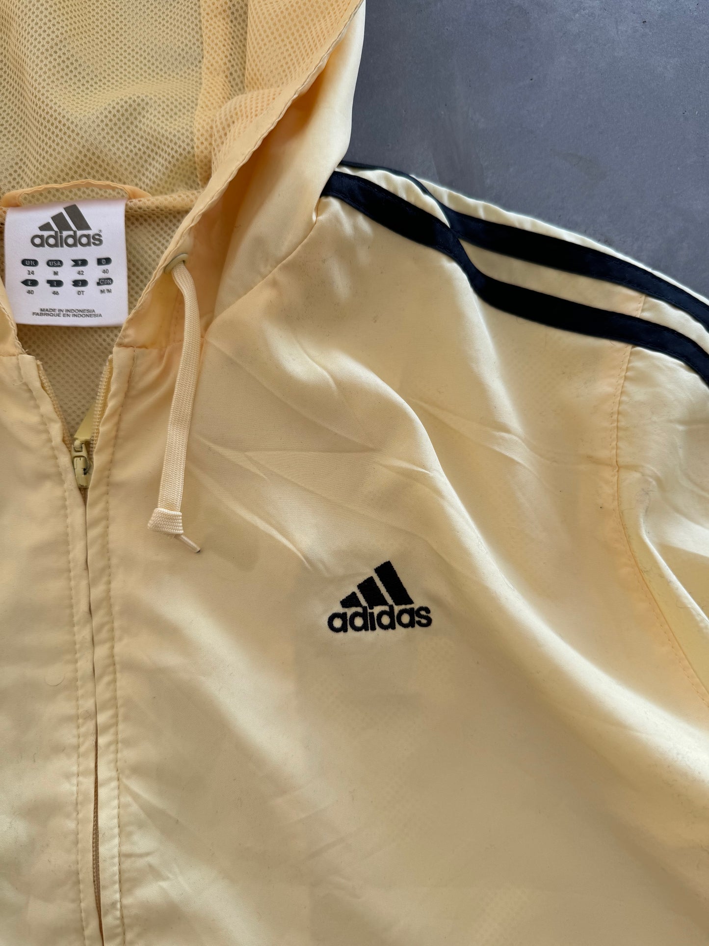 Vintage 00s Adidas Light Weight Windbreaker - M