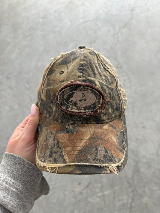 Vintage Camo Mossy Oak Hat