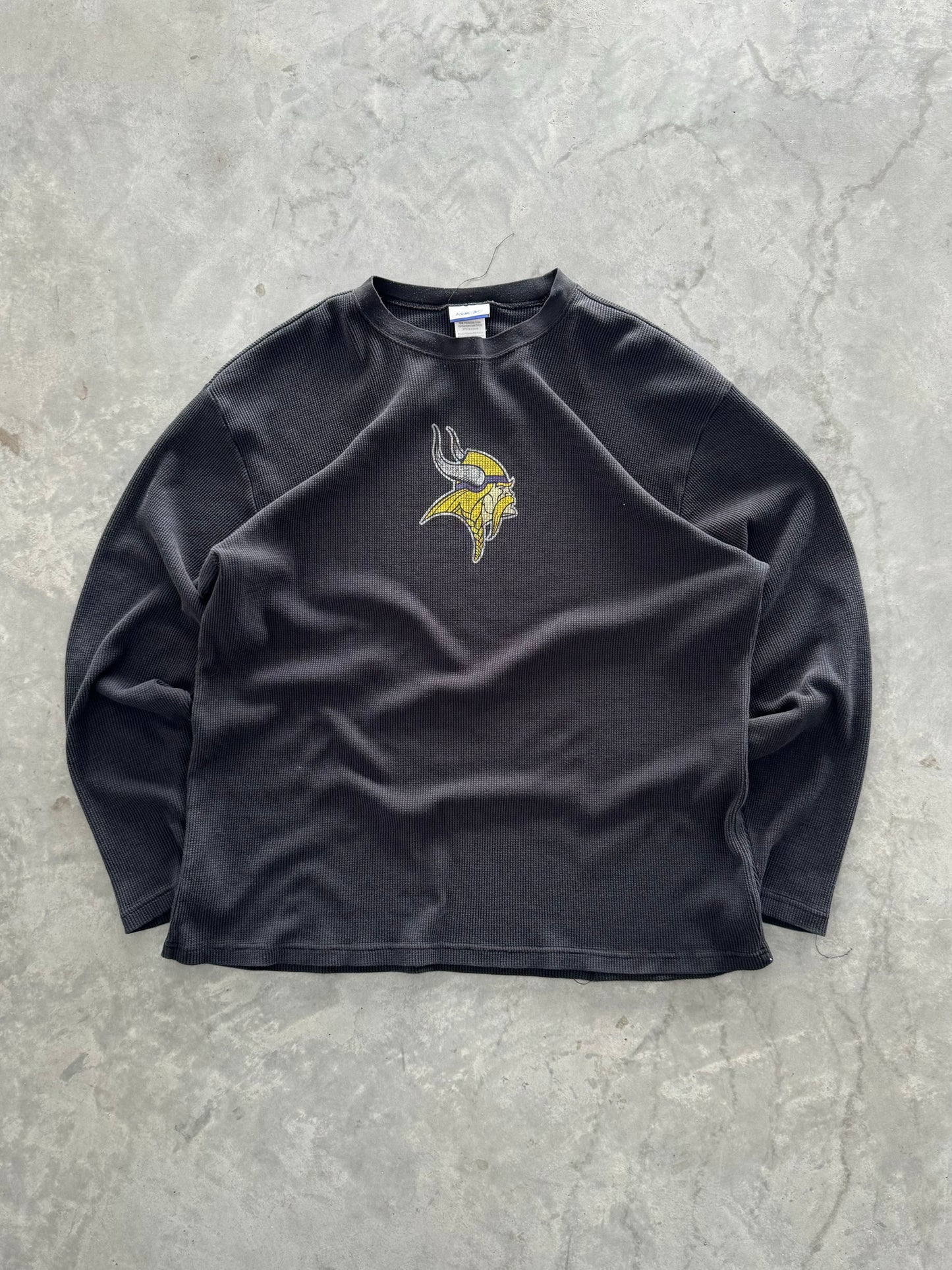 Vintage Vikings Reebok Waffle Knit - XXL