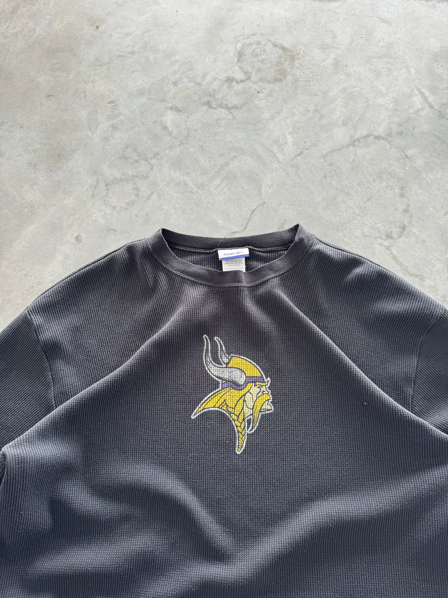 Vintage Vikings Reebok Waffle Knit - XXL