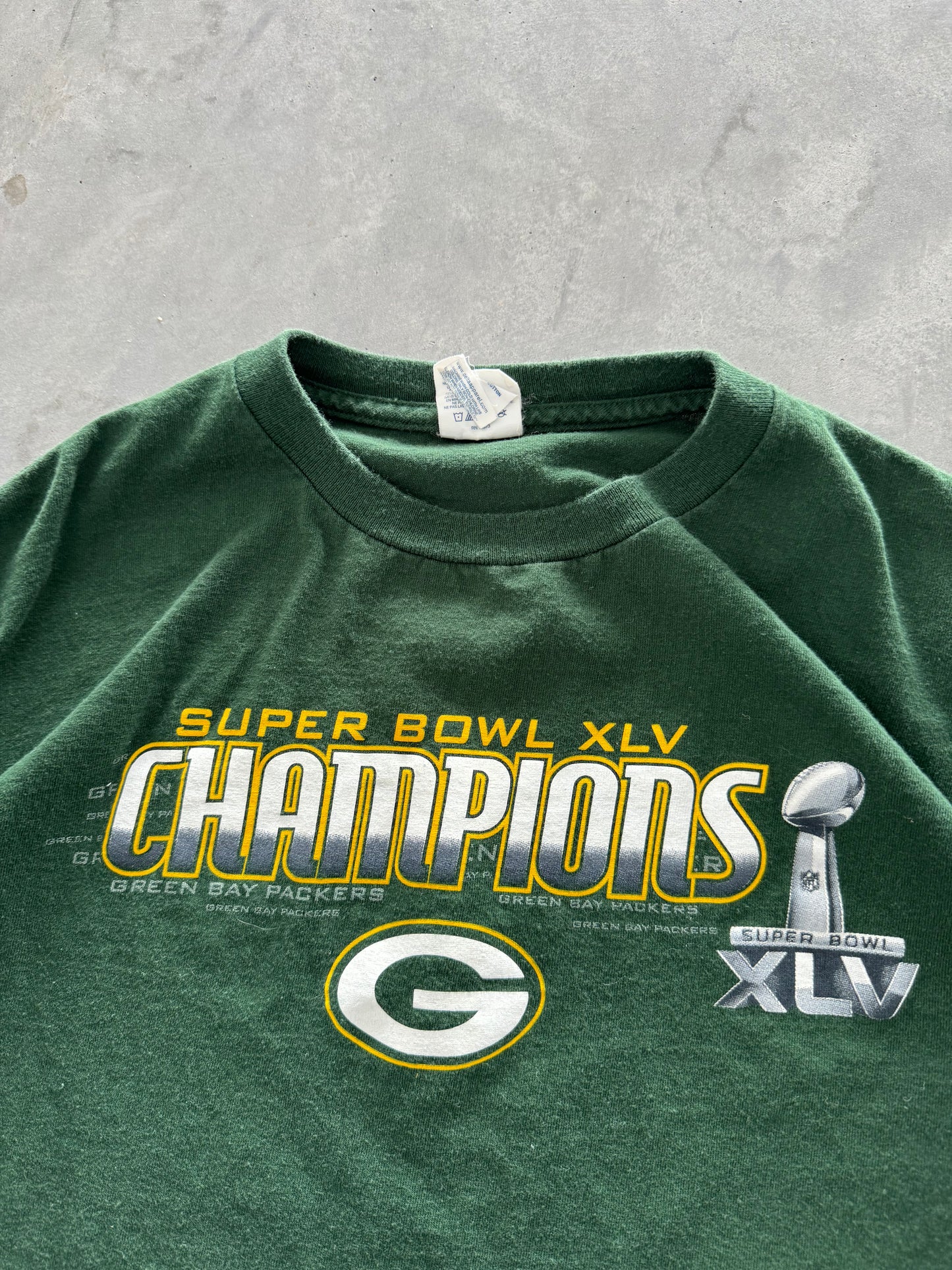 Packers Super Bowl Champions Tee - L