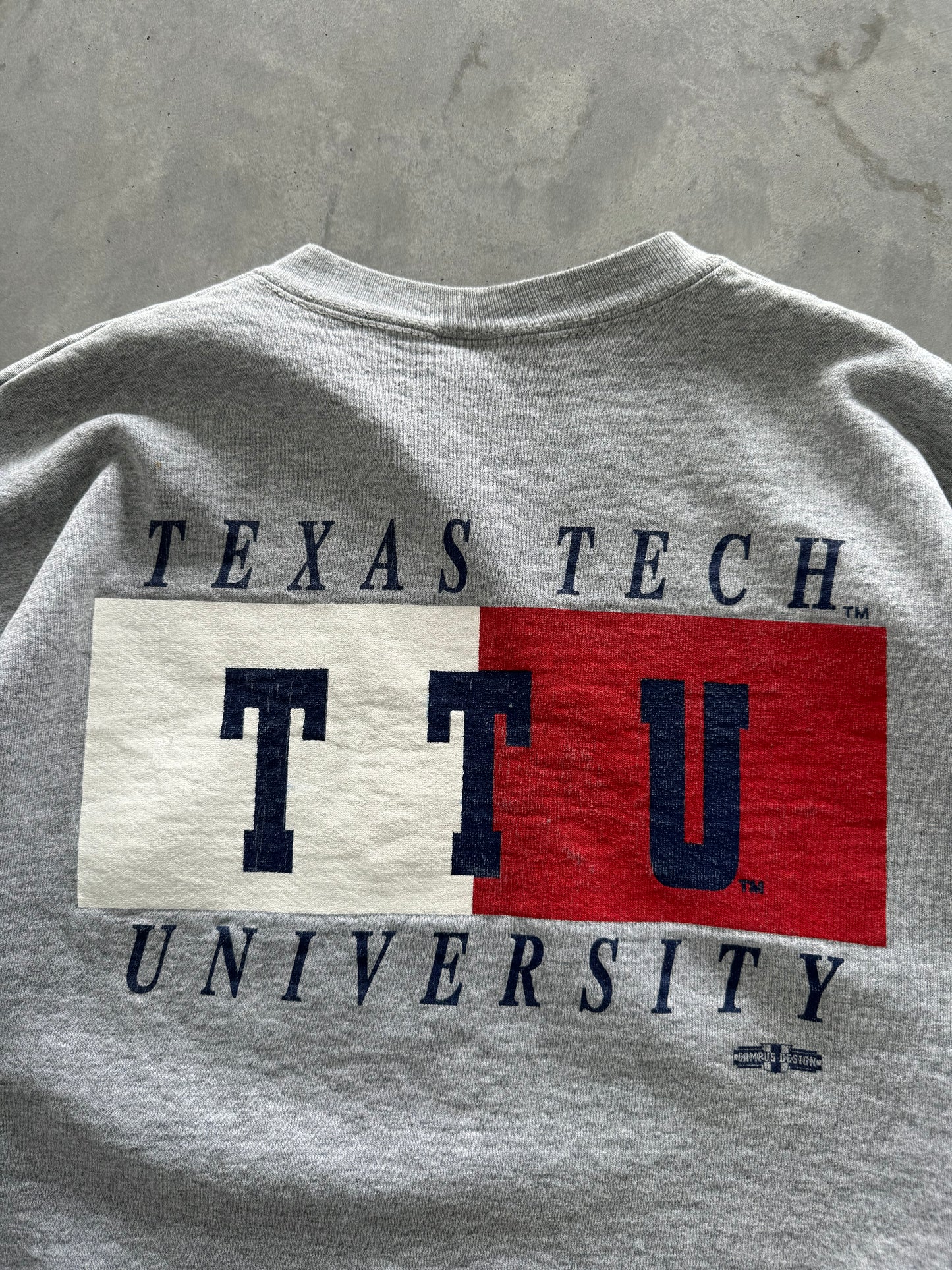 Vintage Texas Tech Sweatshirt - XL
