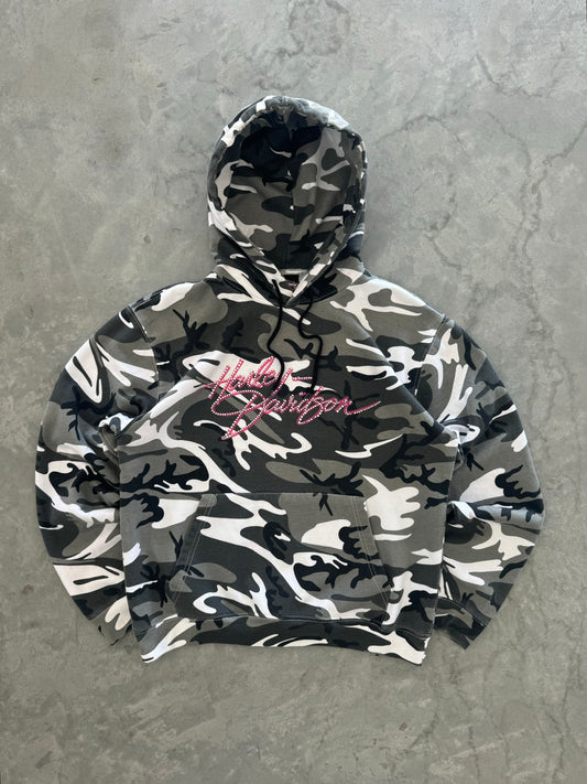 Harley Davidson Camo Hoodie - L