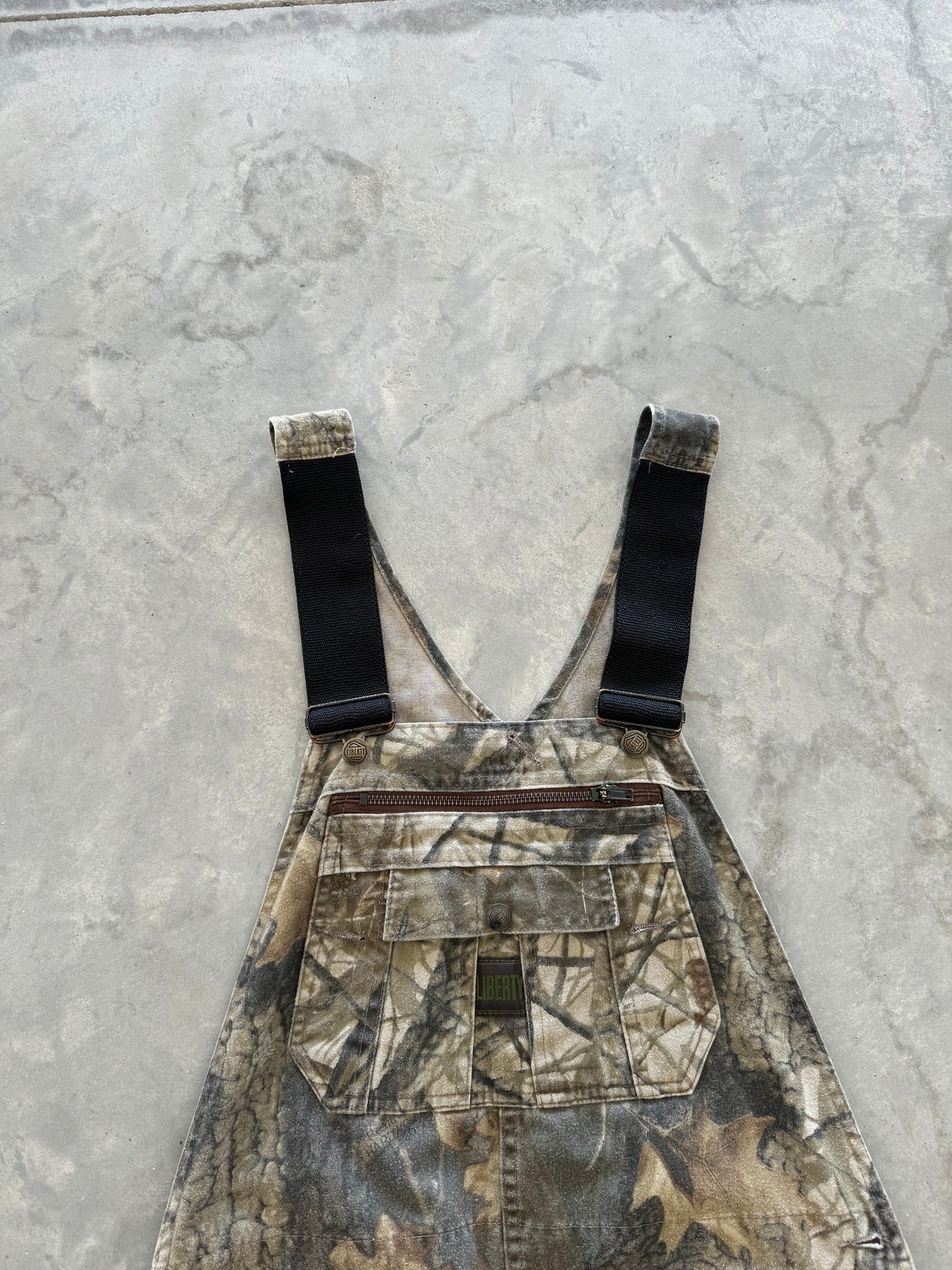 Vintage Camo Overalls - M