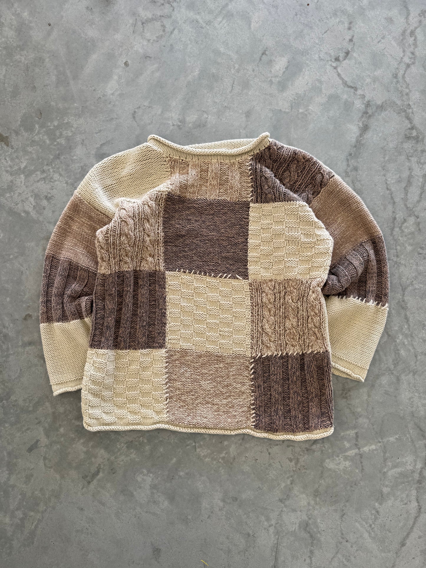 Vintage Knit Sweater - M