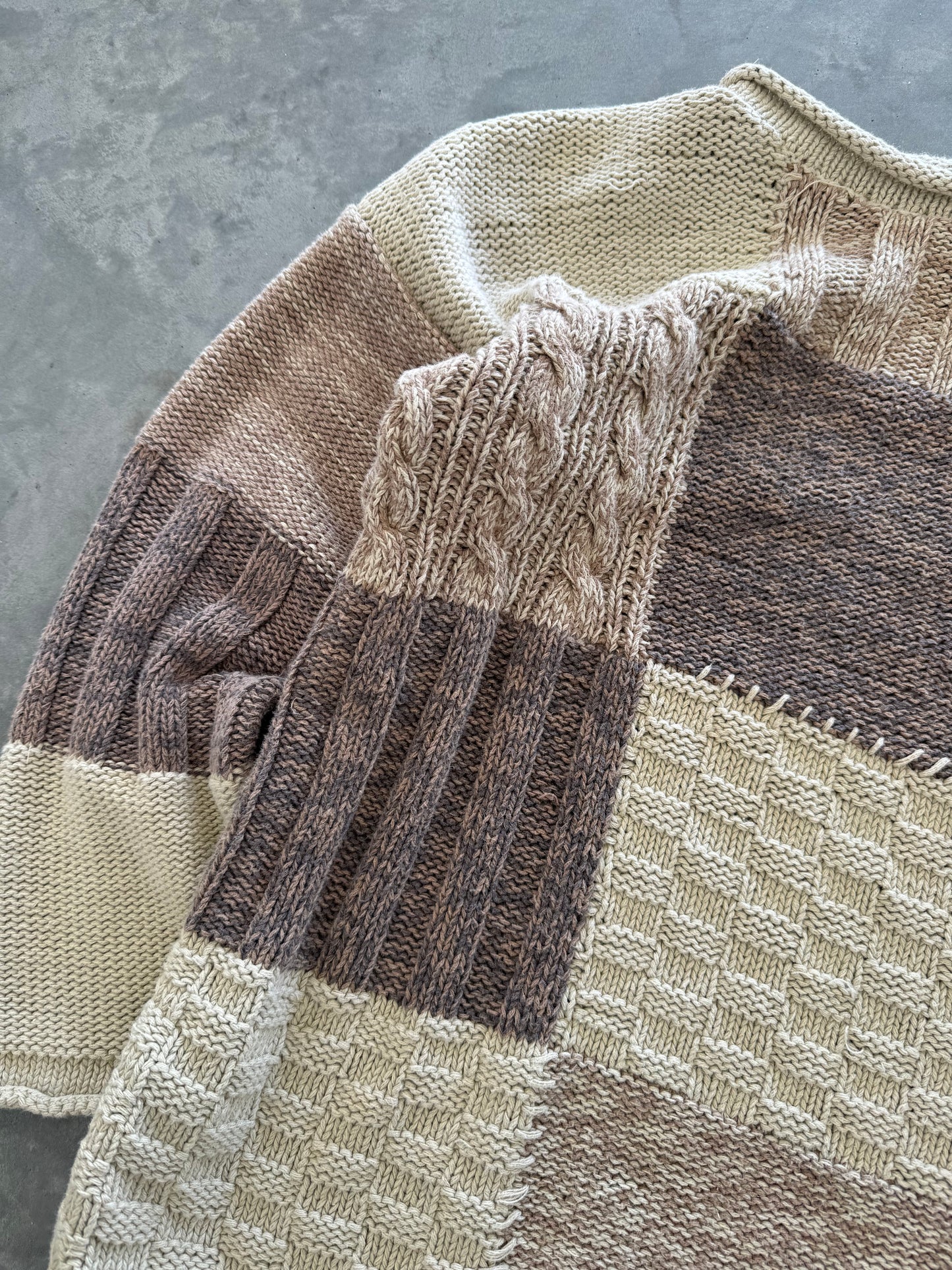 Vintage Knit Sweater - M
