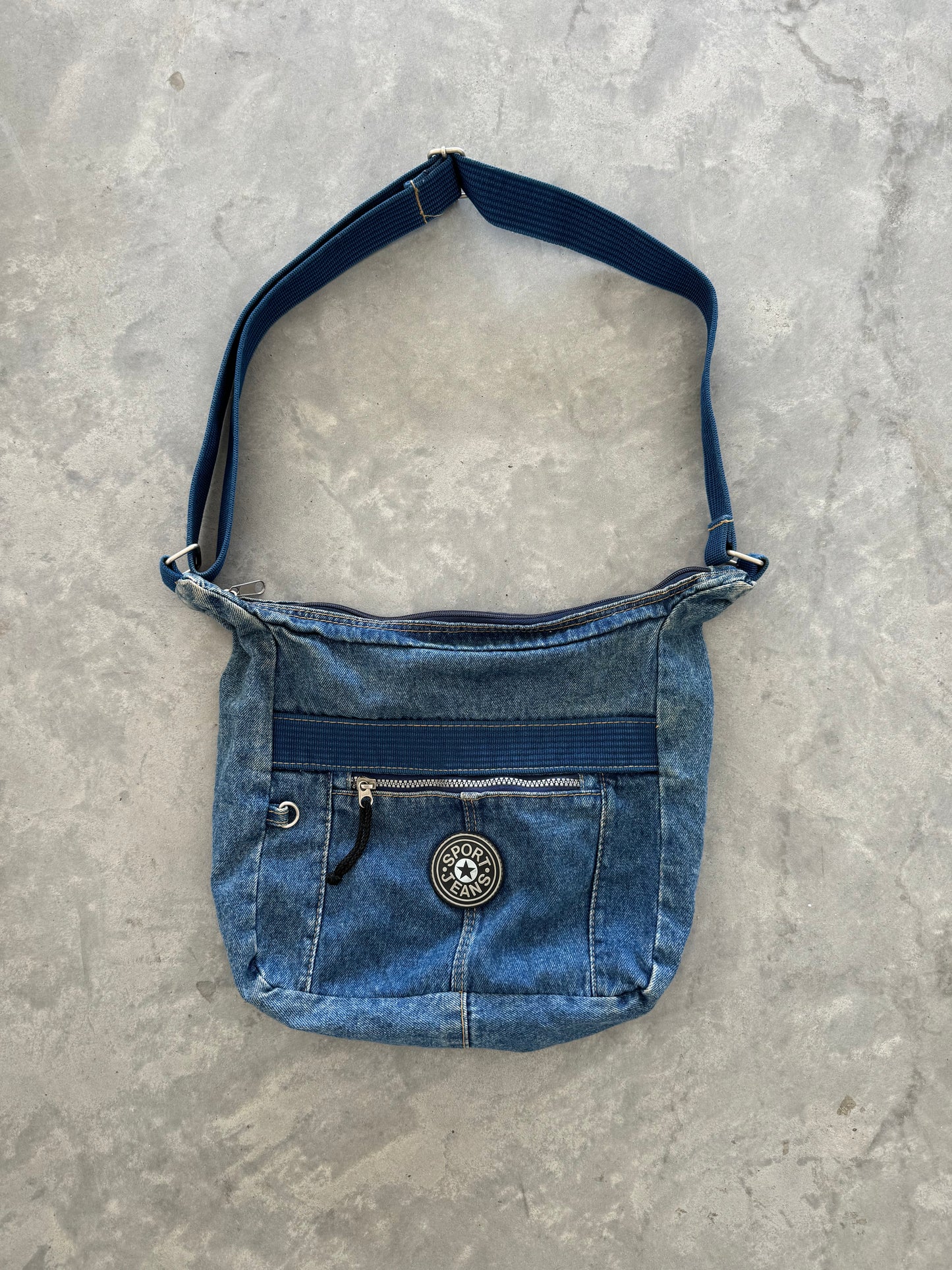 Vintage Denim Sport Jeans Bag