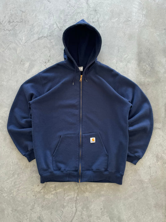 Vintage 90s Carhartt Zip Up Hoodie - XL