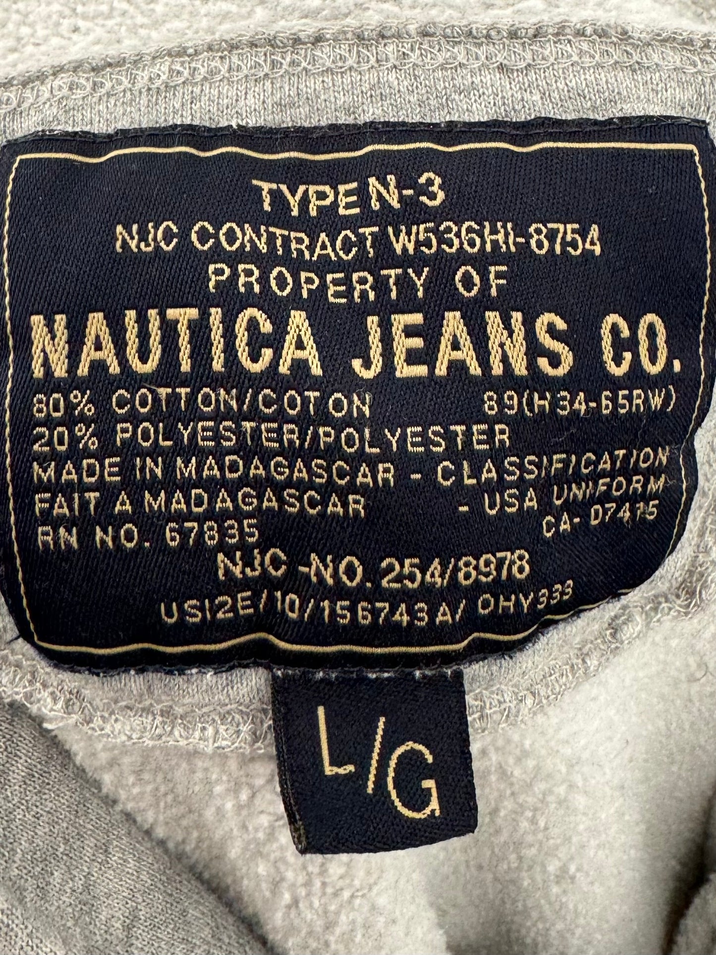 Vintage Nautica Hoodie - L
