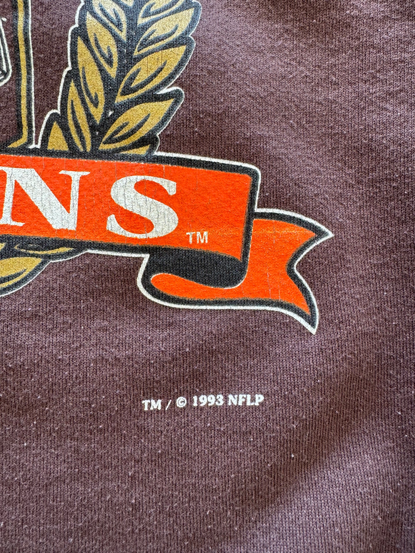 Vintage 1993 Cleveland Browns Sweatshirt - XL