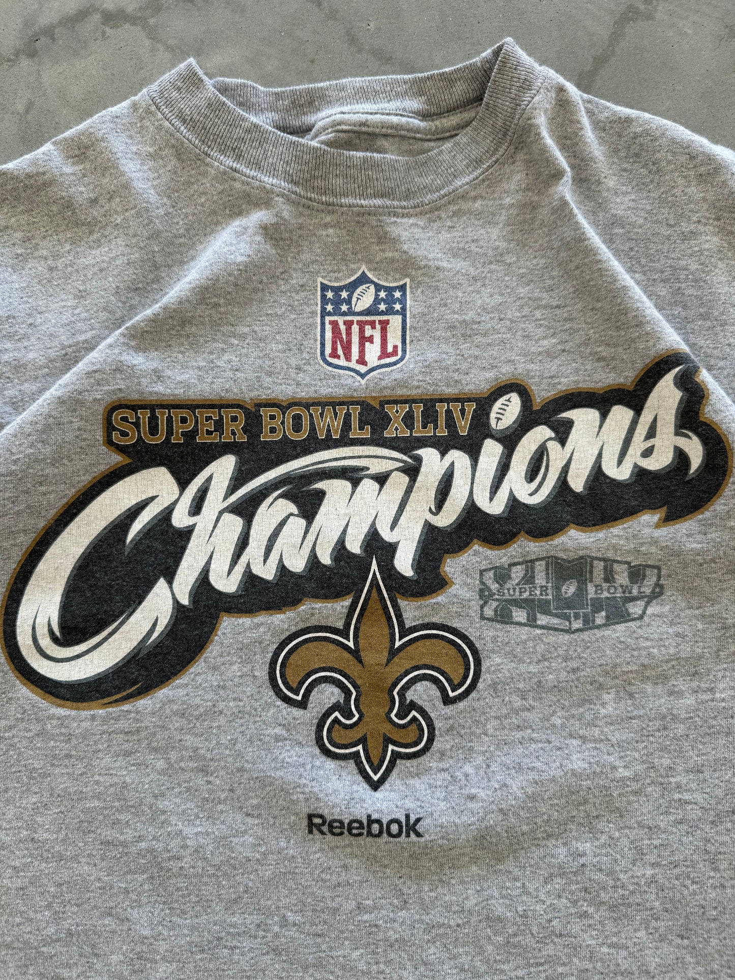 Super Bowl Champions Saints Tee - S