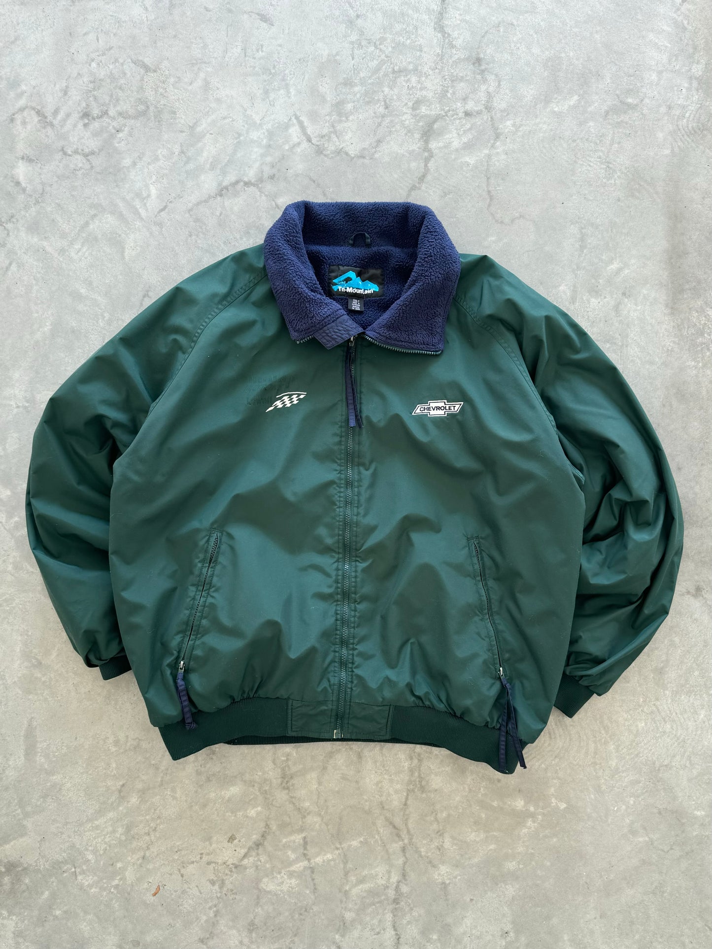 Vintage Chevrolet Fleece Lined Coat - XXL