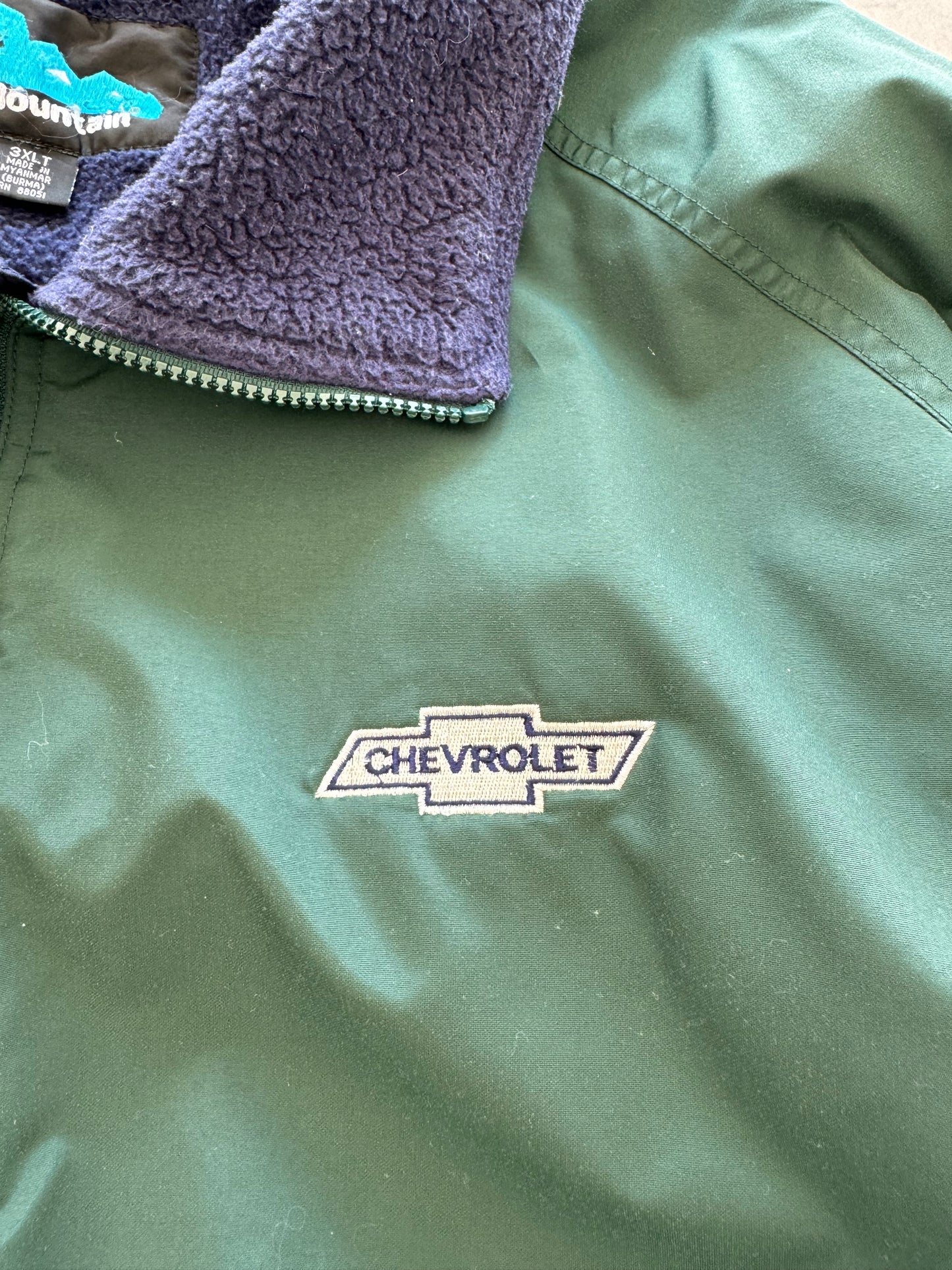 Vintage Chevrolet Fleece Lined Coat - XXL
