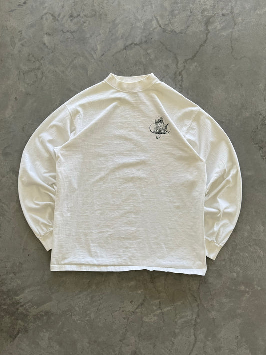 Vintage Leprechaun Mockneck Longsleeve - XL