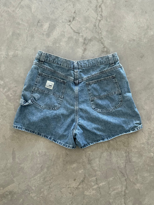 Vintage Riveted Lee Shorts - 34x3