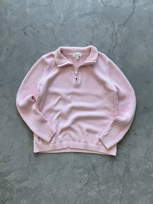 Vintage Baby Pink St. John’s Bay Sweater - XL