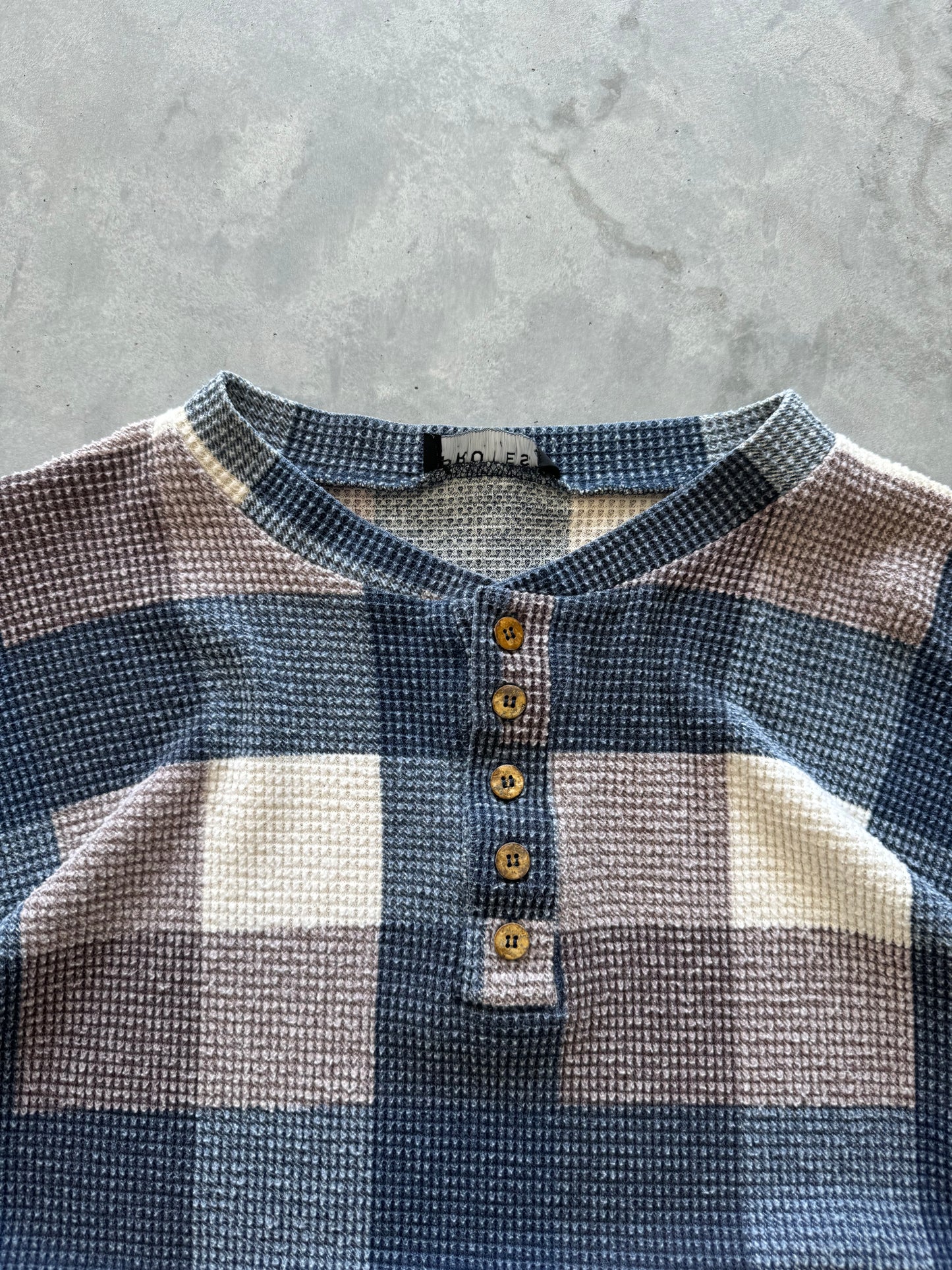 Longsleeve Waffle Knit - M