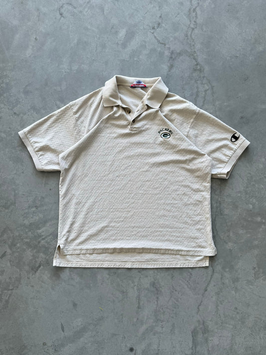 Vintage Champion Packers Polo - XL