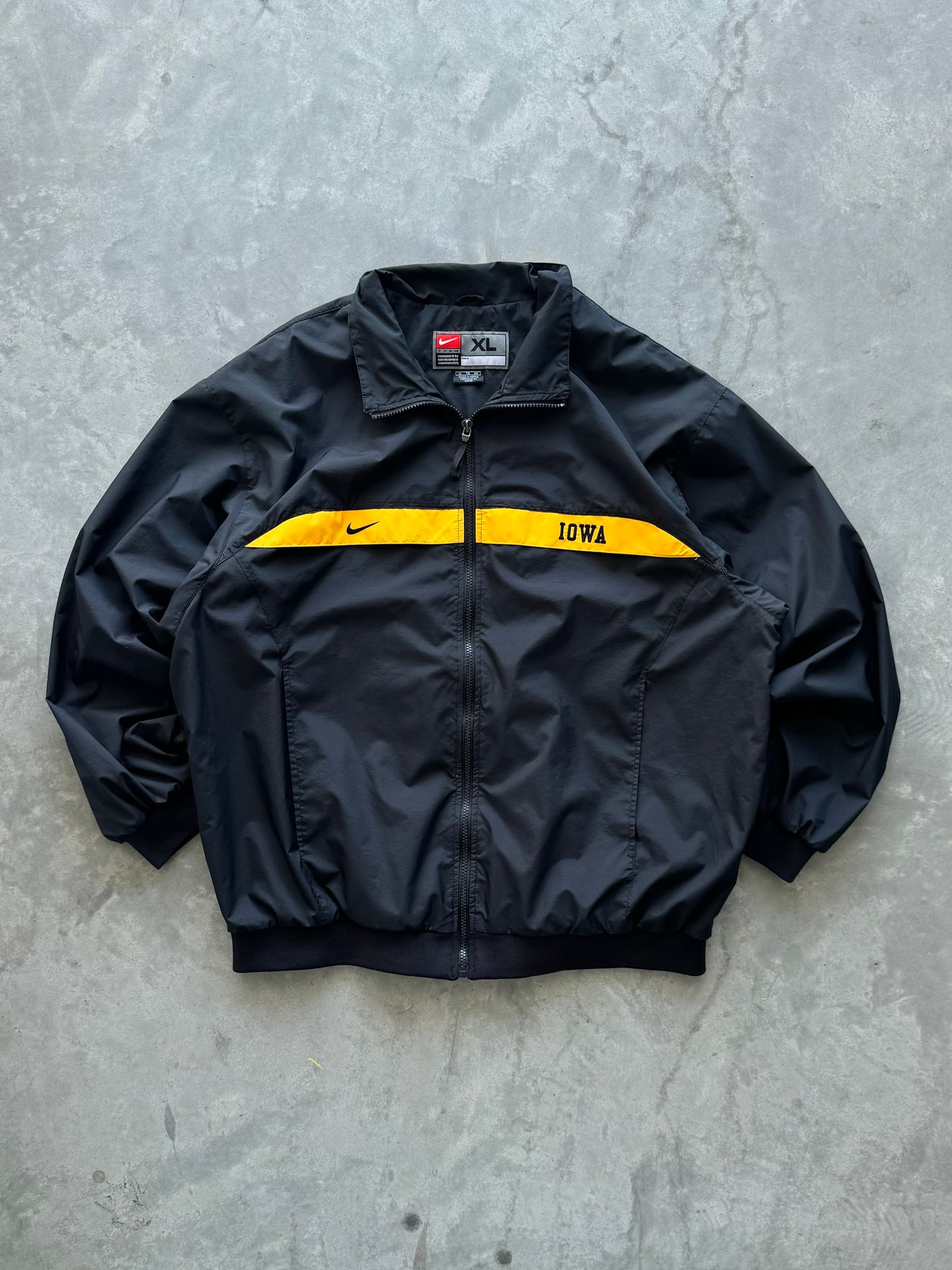 Vintage 90s Nike Iowa Hawkeyes Jacket - XL
