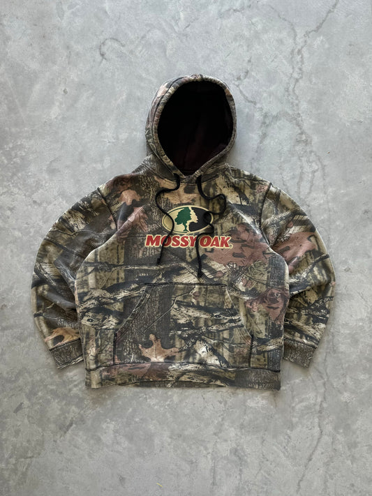 Camo Mossy Oak Hoodie - M