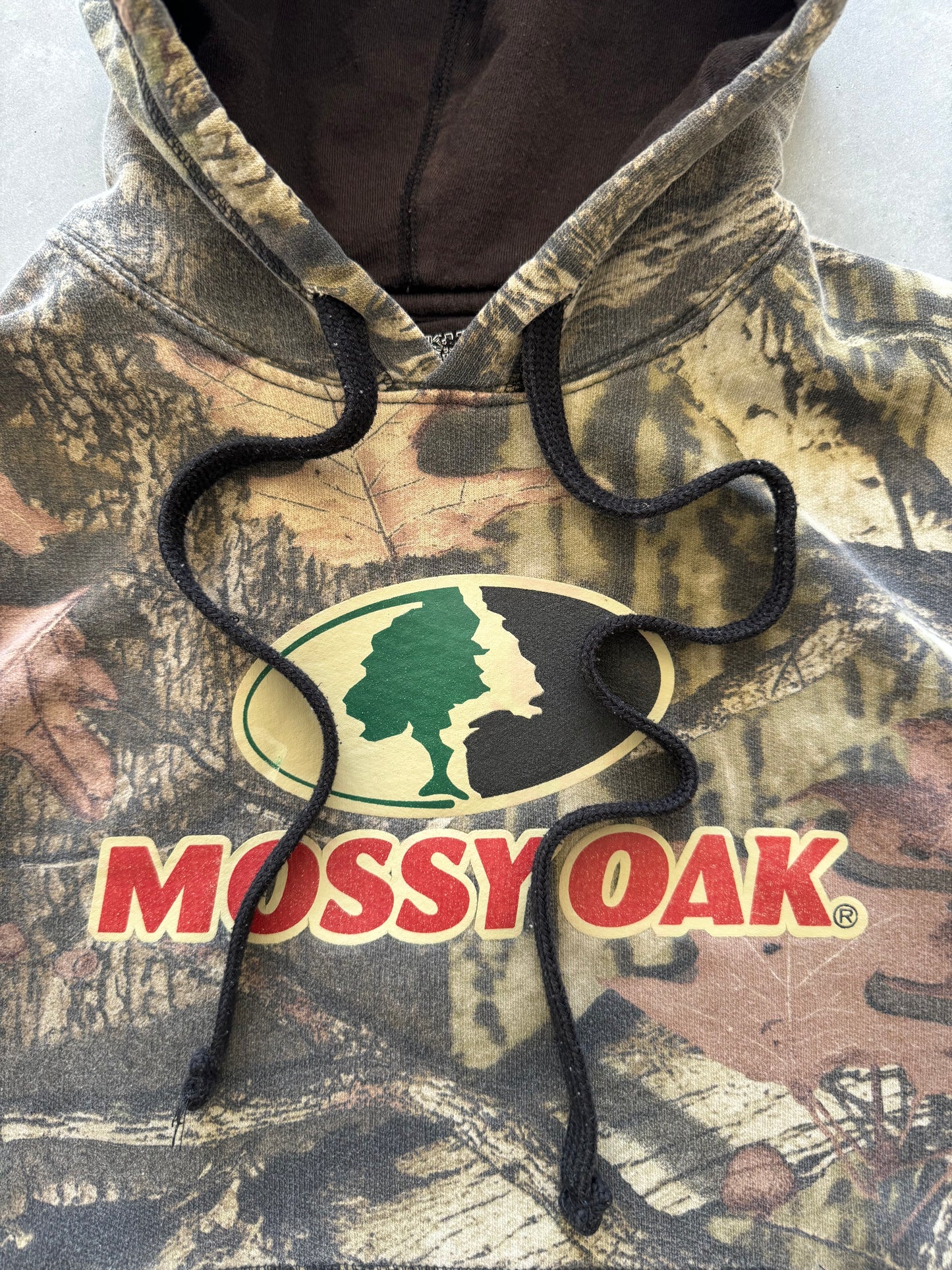 Camo Mossy Oak Hoodie - M