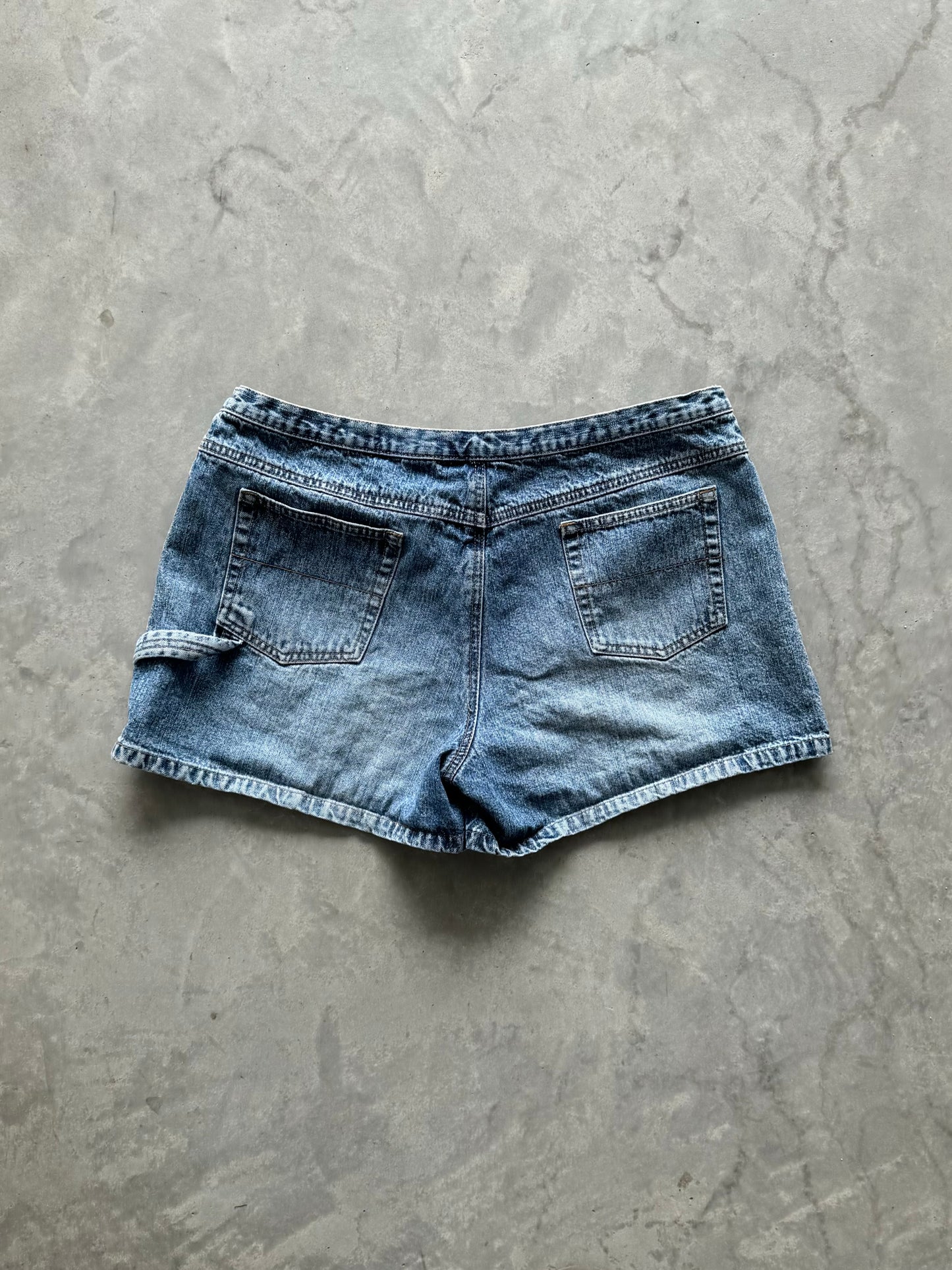Vintage Denim Mini Shorts - 34x4