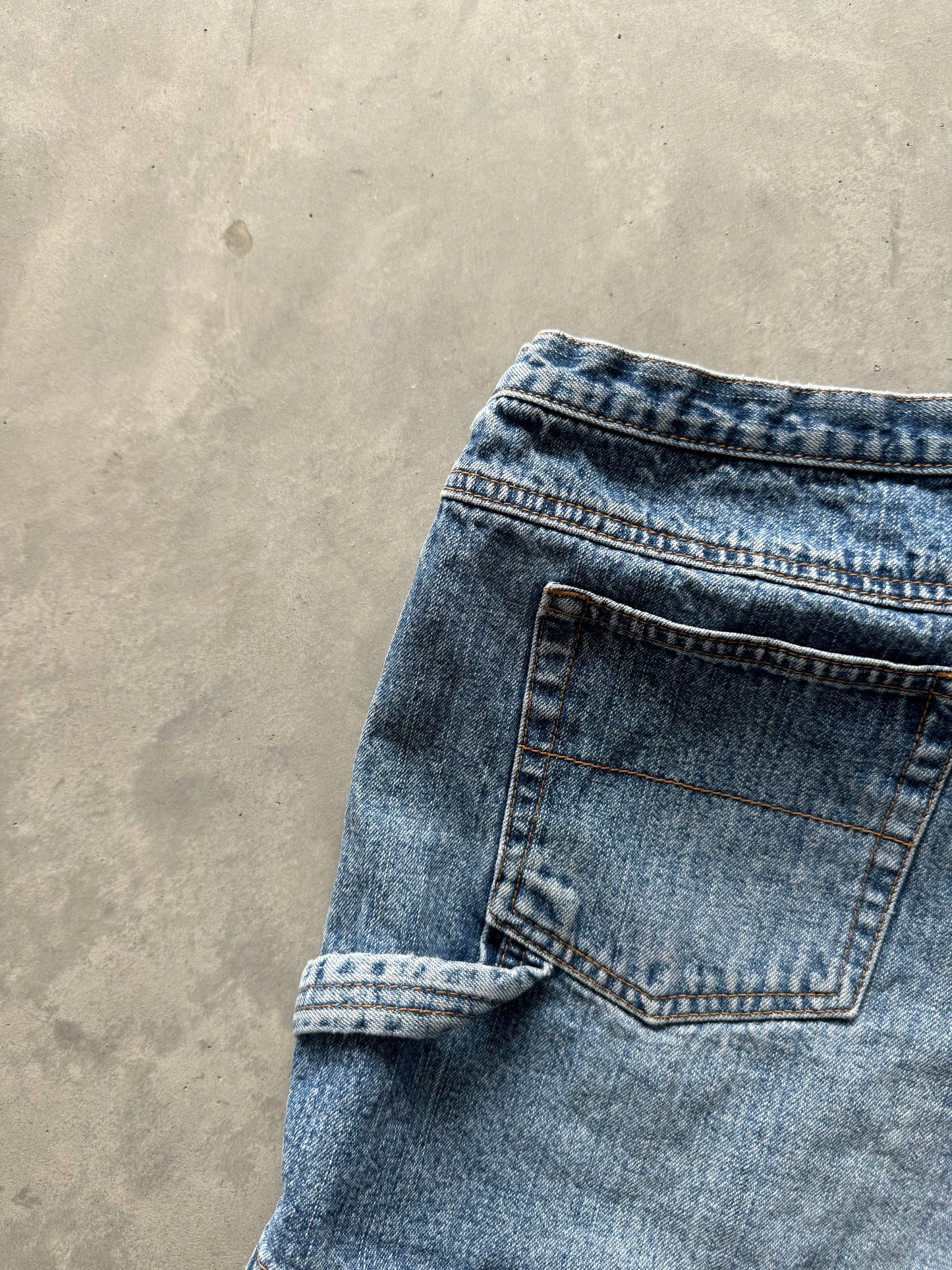 Vintage Denim Mini Shorts - 34x4