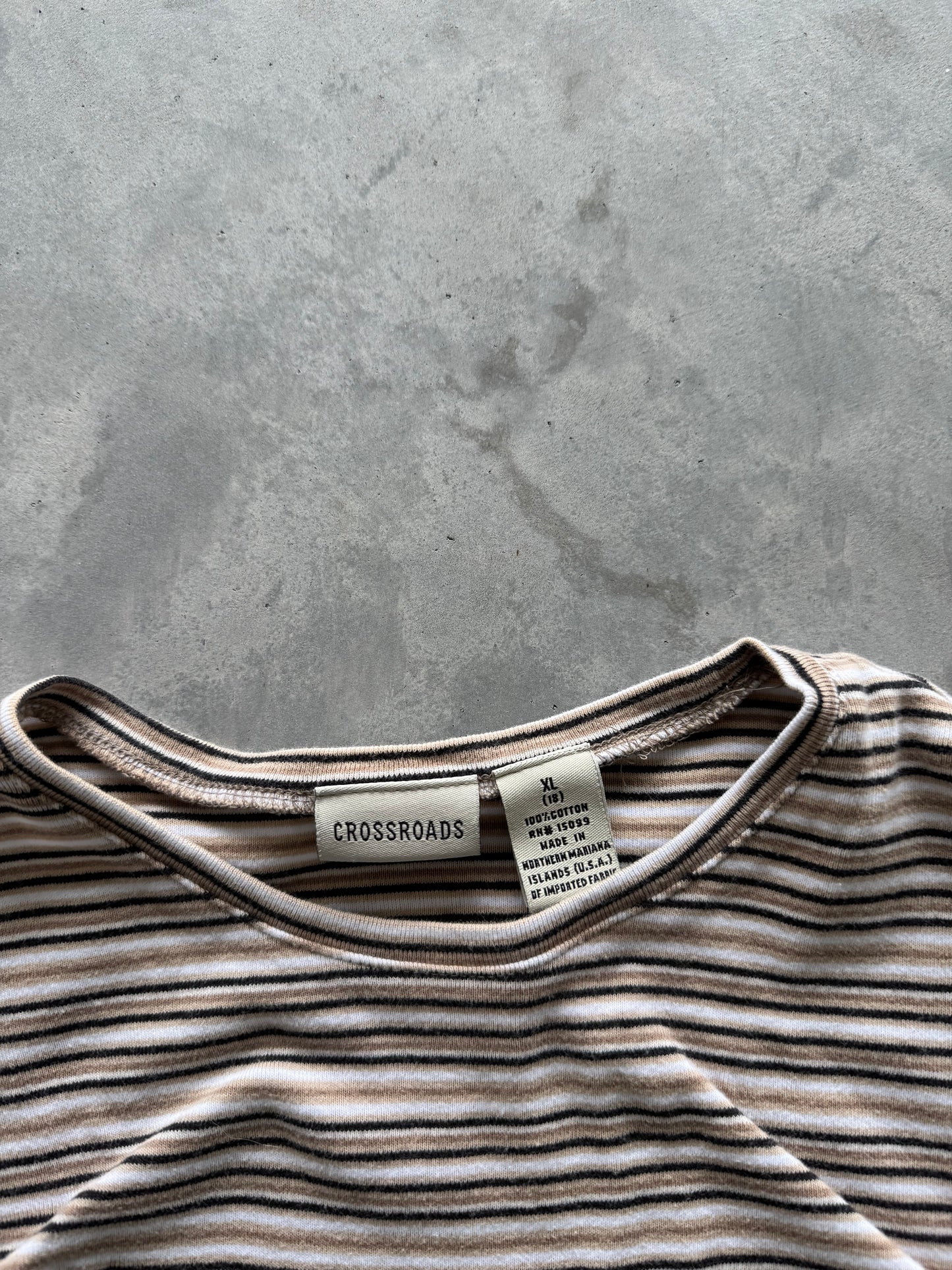 Vintage Women’s Striped Longsleeve - XL