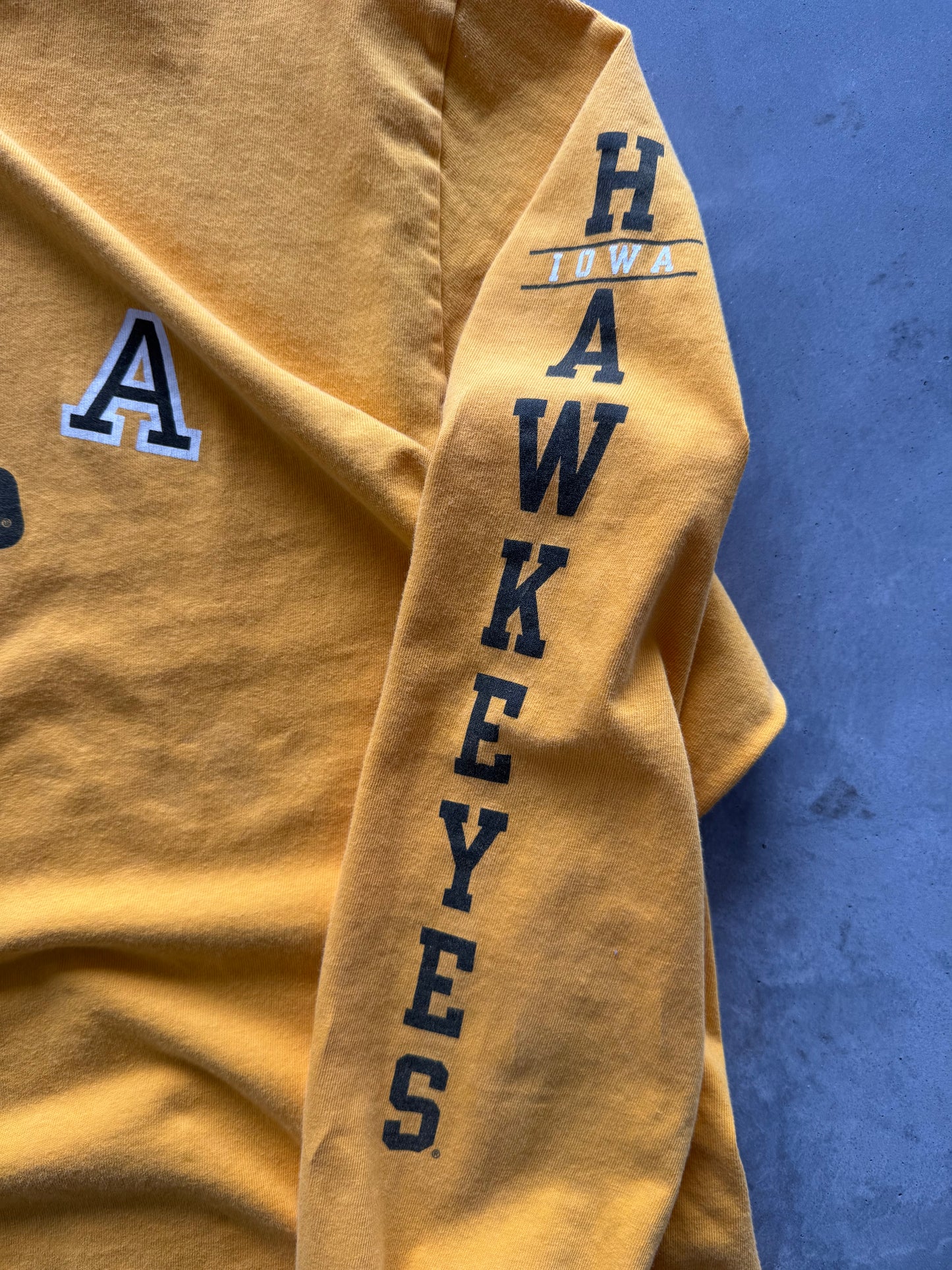 Vintage Iowa Hawkeyes Longsleeve Tee - L