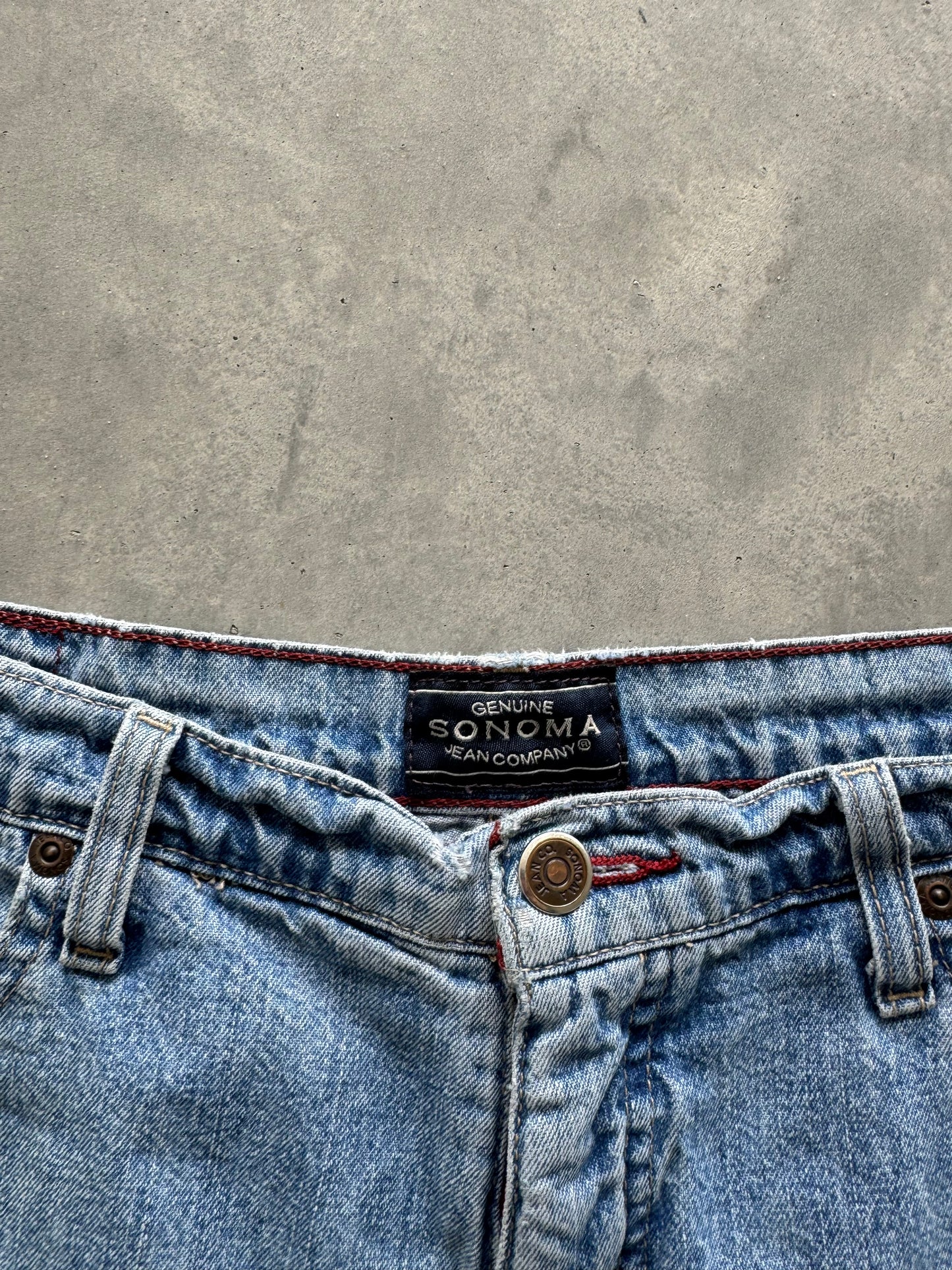 Vintage Sonoma Denim Shorts - 34x4.5