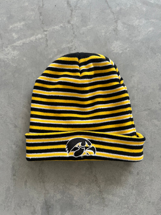 Striped Iowa Beanie