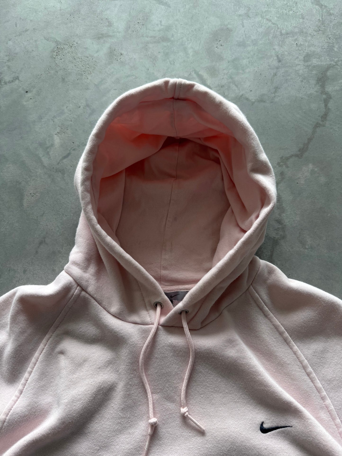 Vintage 00s Nike Baby Pink Hoodie - XL