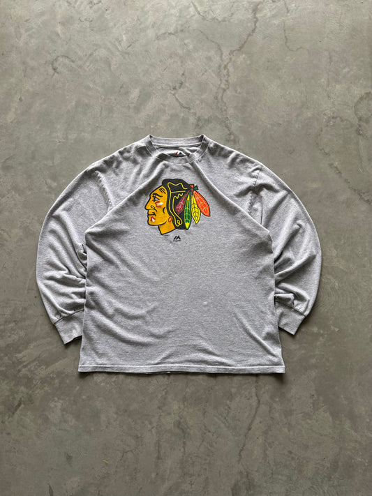 Vintage Chicago Blackhawks Longsleeve Tee - XL