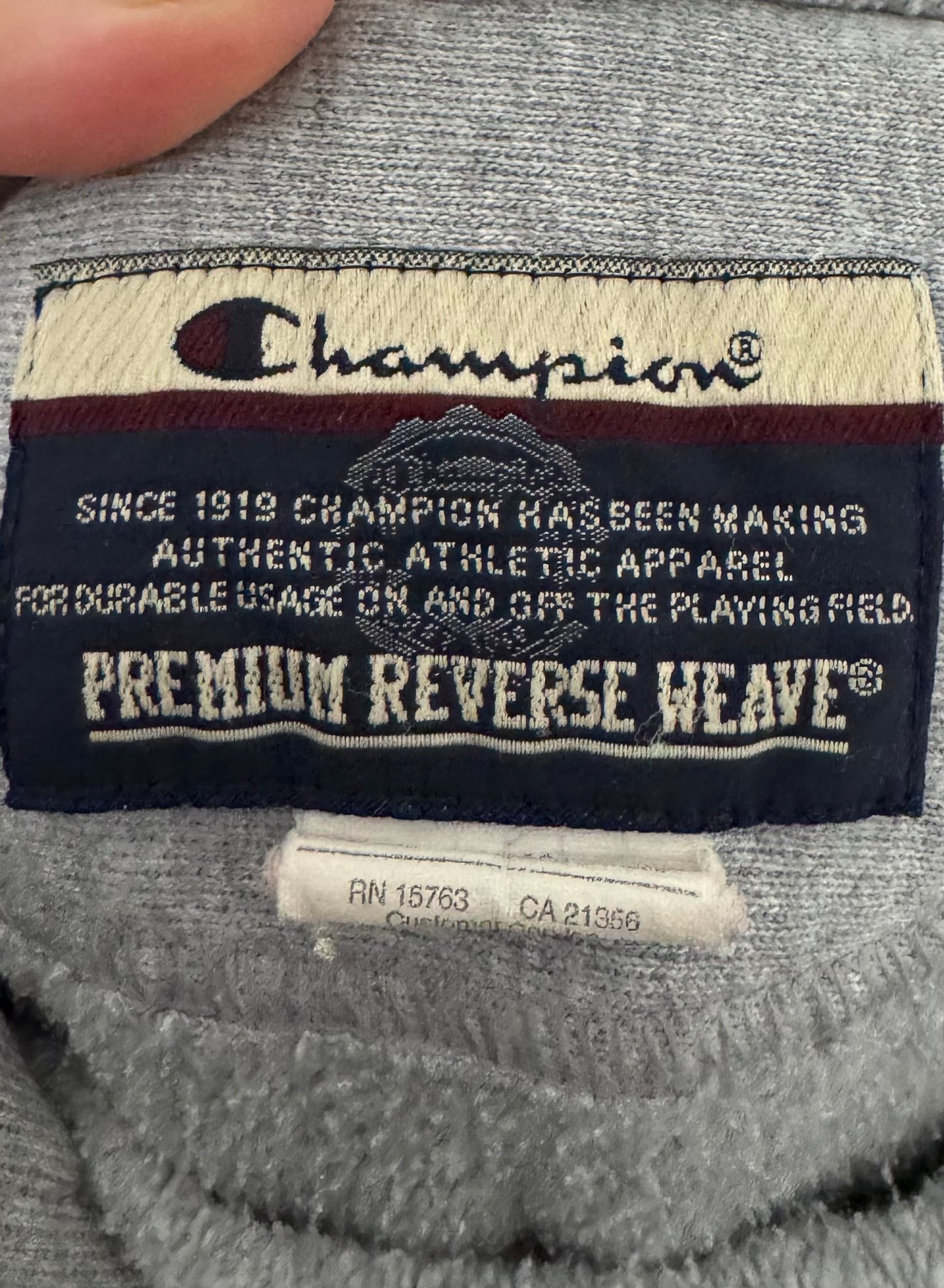 Vintage Champion Heavy Weight Hoodie - XXL