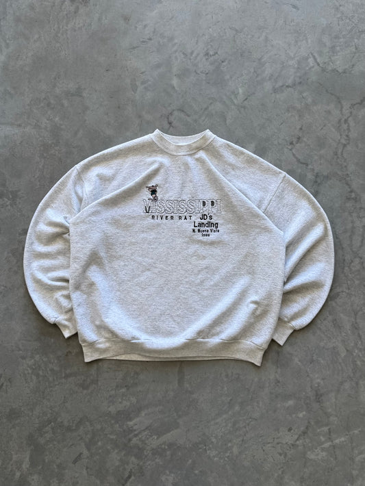 Vintage Mississippi River Rats Sweatshirt - XL