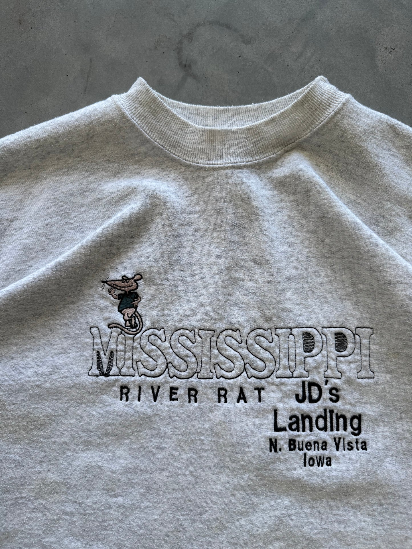 Vintage Mississippi River Rats Sweatshirt - XL