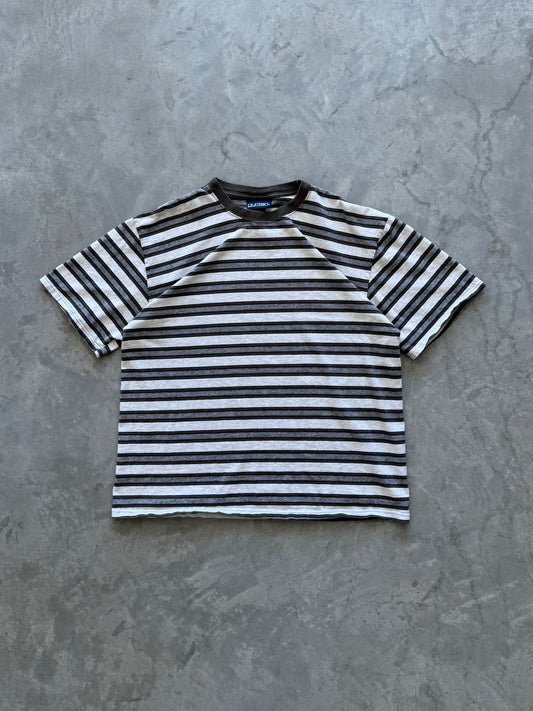 Vintage Striped Tee - L