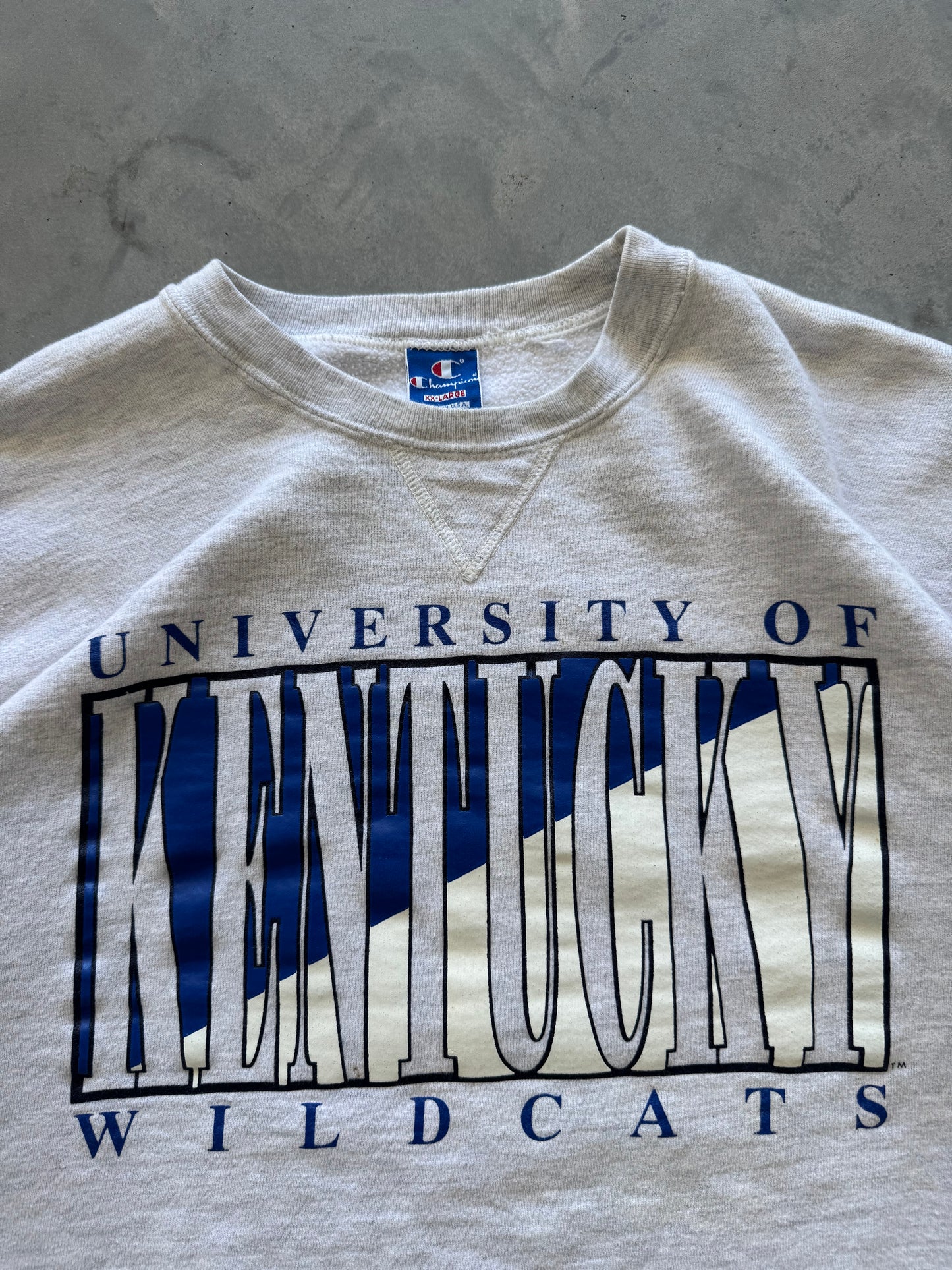Vintage Champion University of Kentucky Sweatshirt - XXL