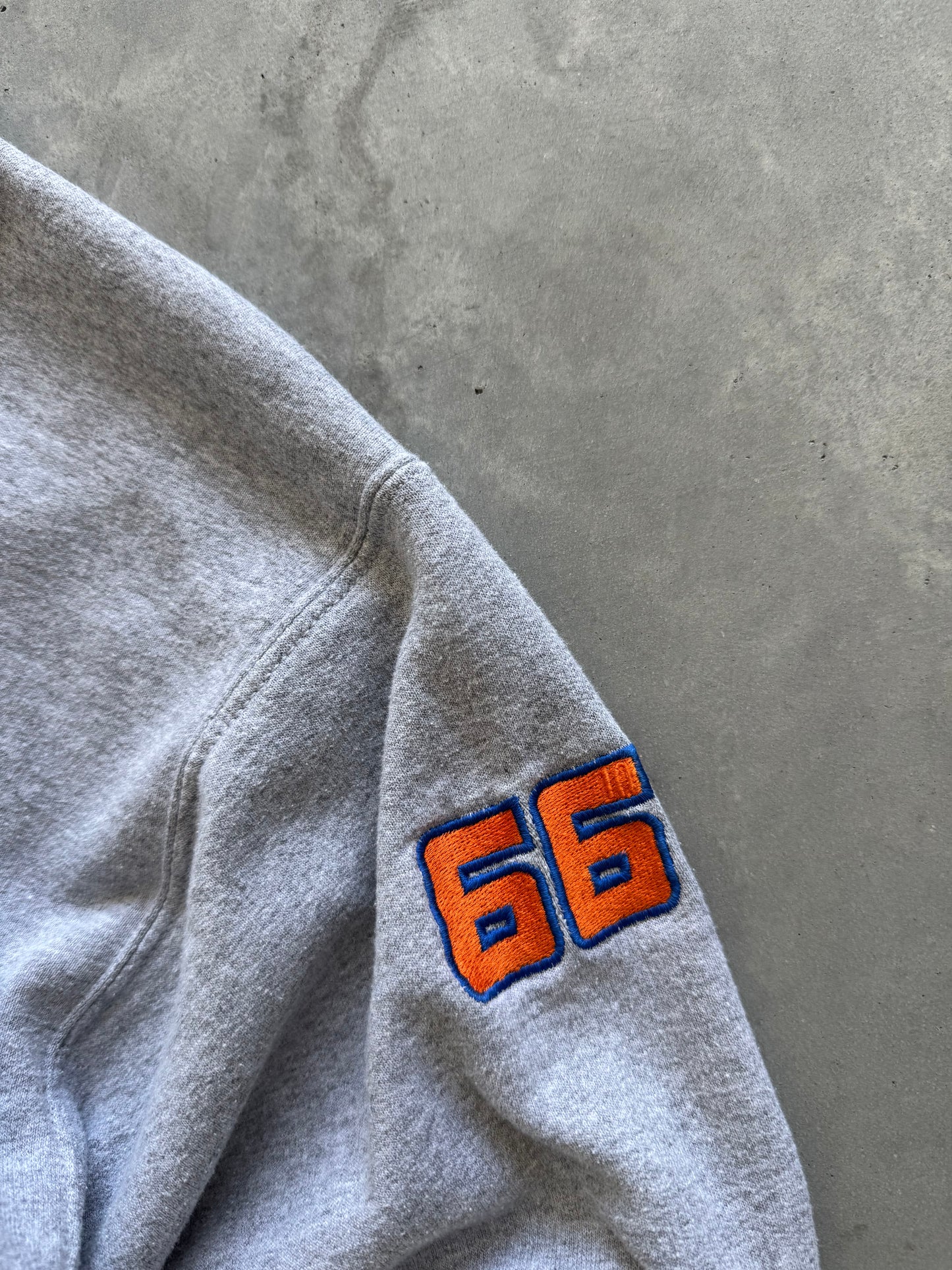 Vintage Off The Shoulder Racing Sweatshirt - XL